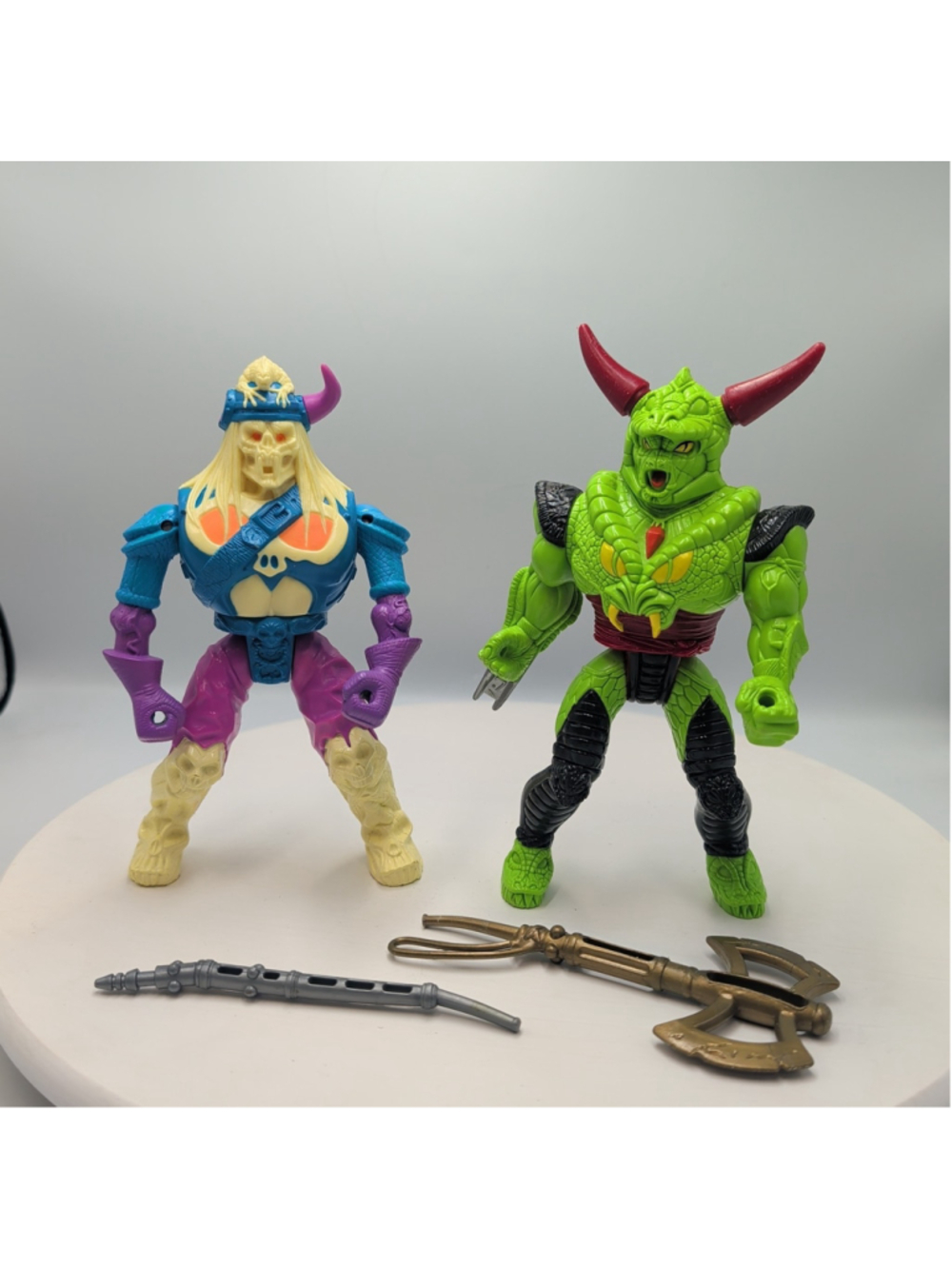 Conan The Adventurer Skulkur & Wrath Amon Action Figures Villains Vintage Retro